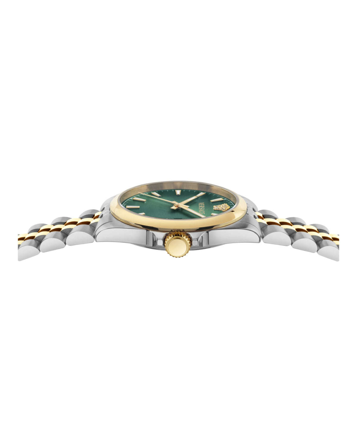 Versace Versace Mens  Two Tone 40mm Bracelet Fashion Watch