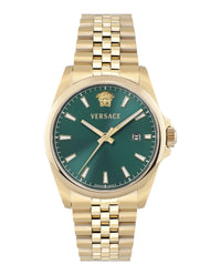 Versace Versace Mens  Gold 40mm Bracelet Fashion Watch