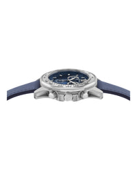 Versace Versace Mens  Stainless Steel 45mm Strap Fashion Watch