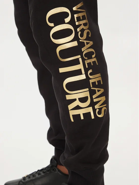 Versace Jeans Couture Navy Logo Joggers – Gold Edge