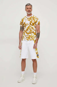Versace Jeans Couture White Baroque Shorts – Luxe Comfort