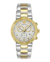 Versace Versace Mens  TT IPYG/SS 43mm Bracelet Fashion Watch