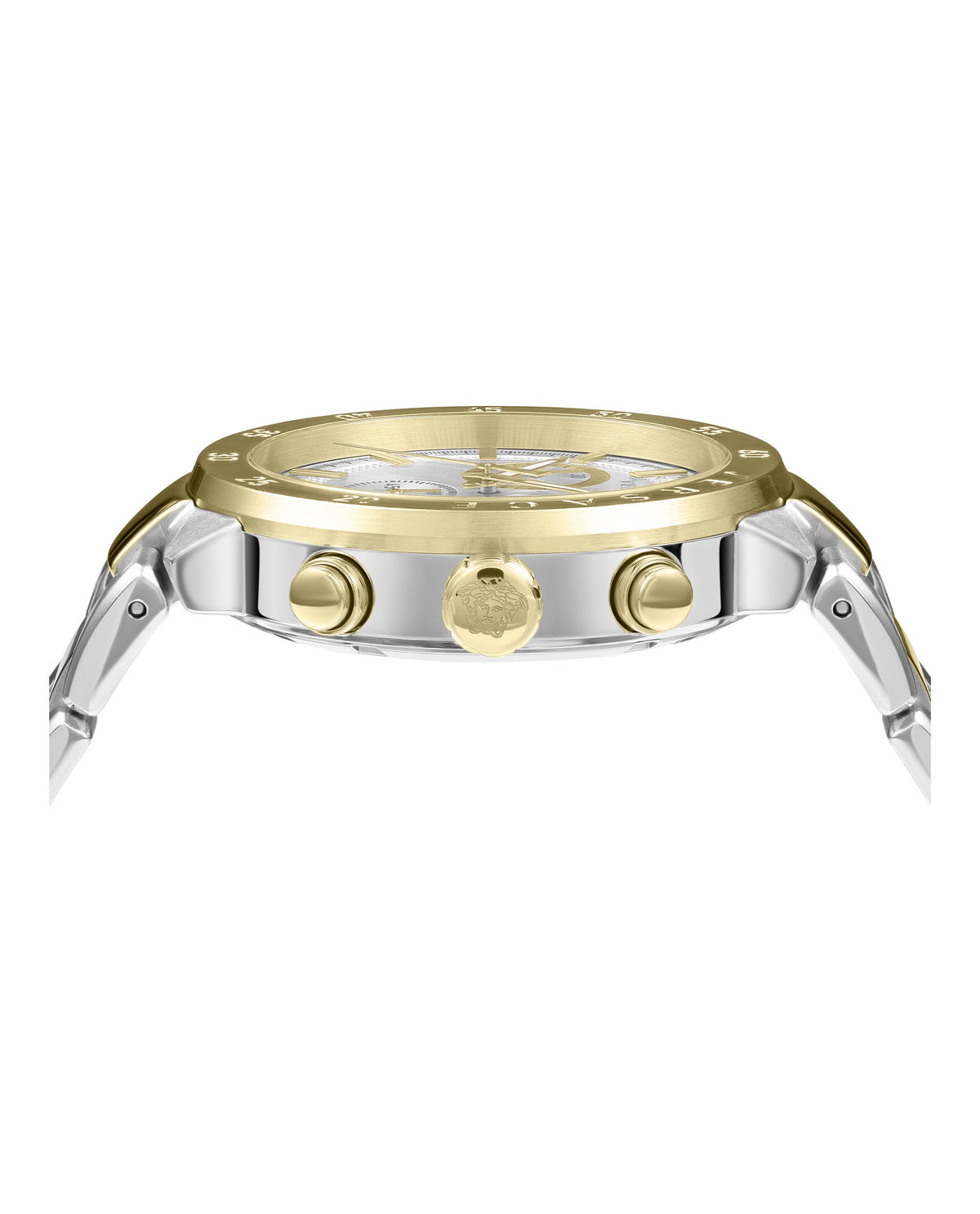 Versace Versace Mens  TT IPYG/SS 43mm Bracelet Fashion Watch