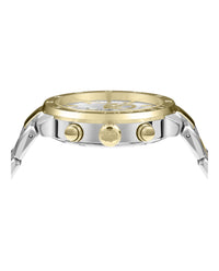 Versace Versace Mens  TT IPYG/SS 43mm Bracelet Fashion Watch