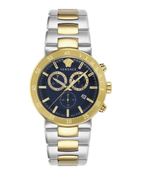 Versace Versace Mens  TT IPYG/SS 43mm Bracelet Fashion Watch