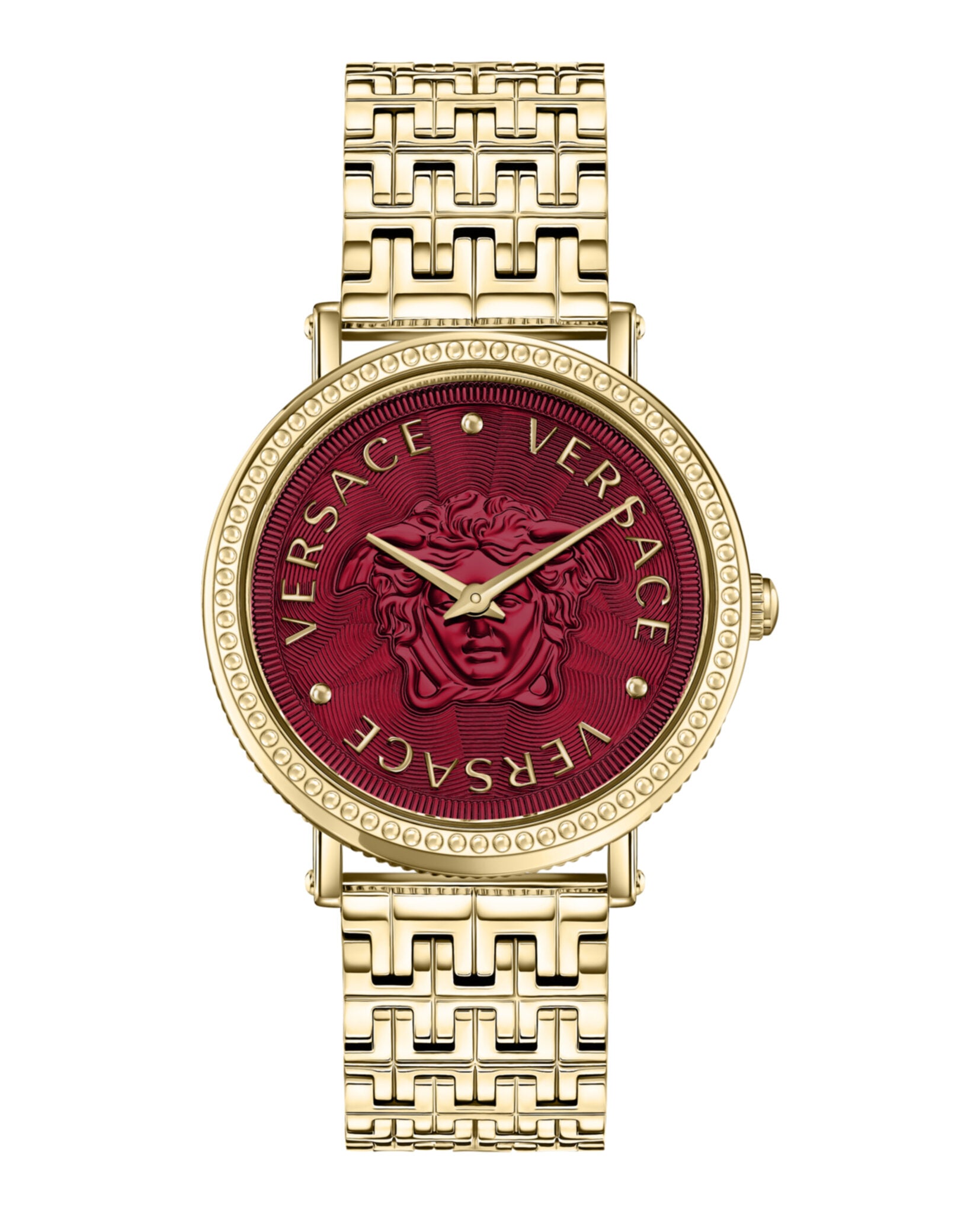 Versace Womens V-Dollar 37mm Strap Fashion Watch