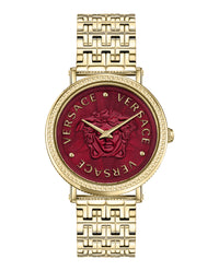 Versace Womens V-Dollar 37mm Strap Fashion Watch