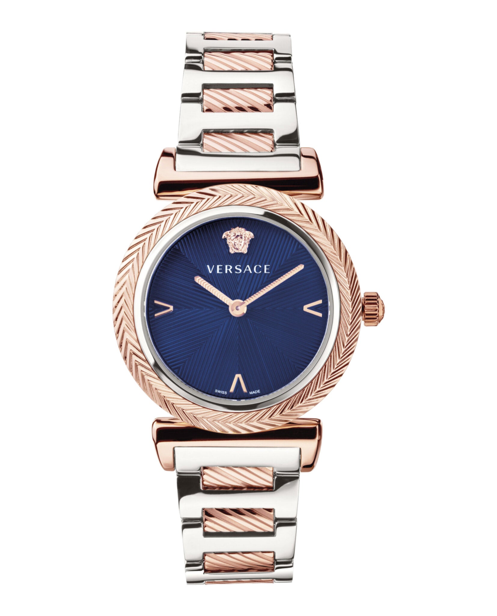 Versace Womens Rosegold 35mm Bracelet Fashion Watch