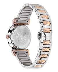 Versace Womens Rosegold 35mm Bracelet Fashion Watch