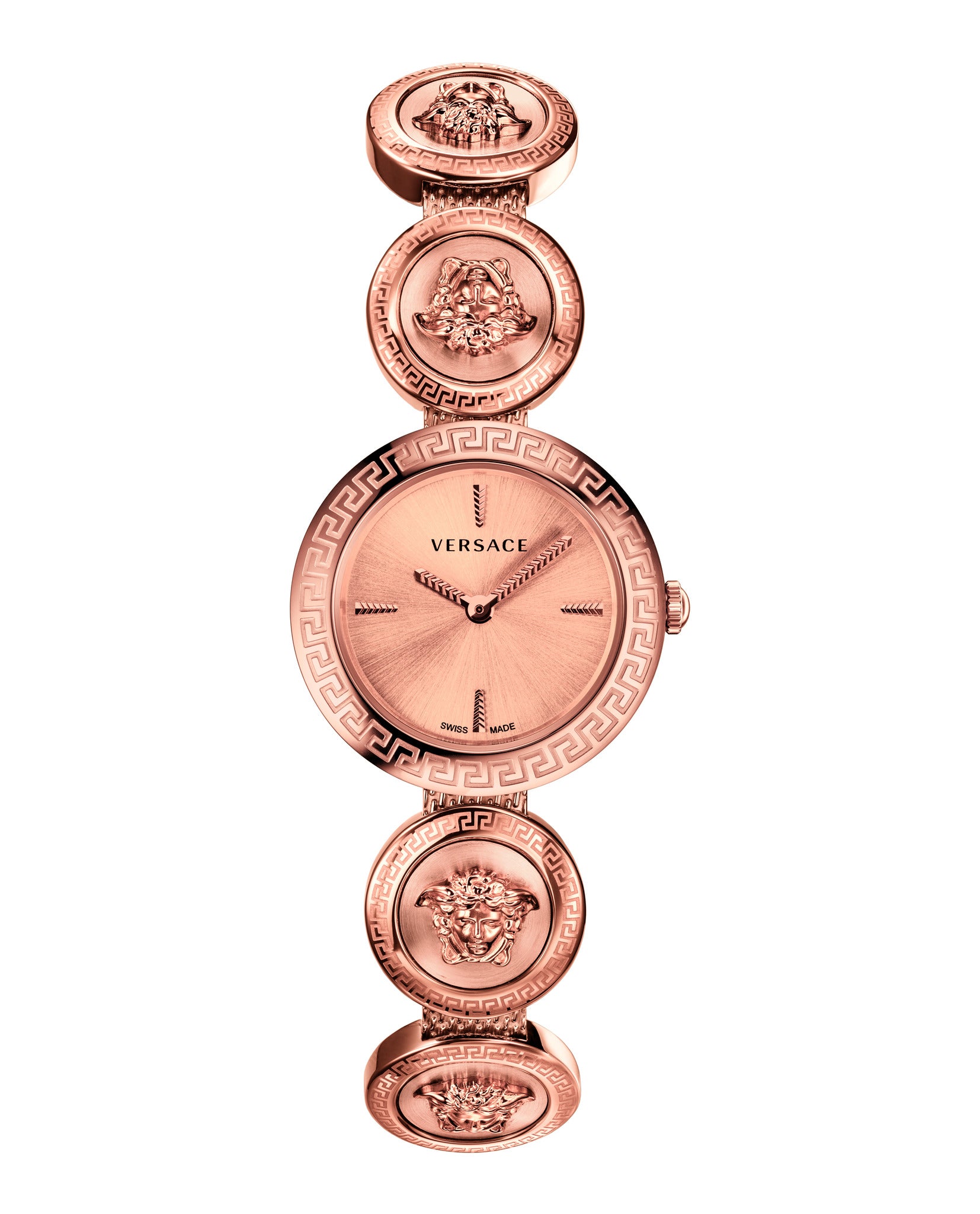 Versace Versace Womens  Rosegold 28mm Bracelet Fashion Watch