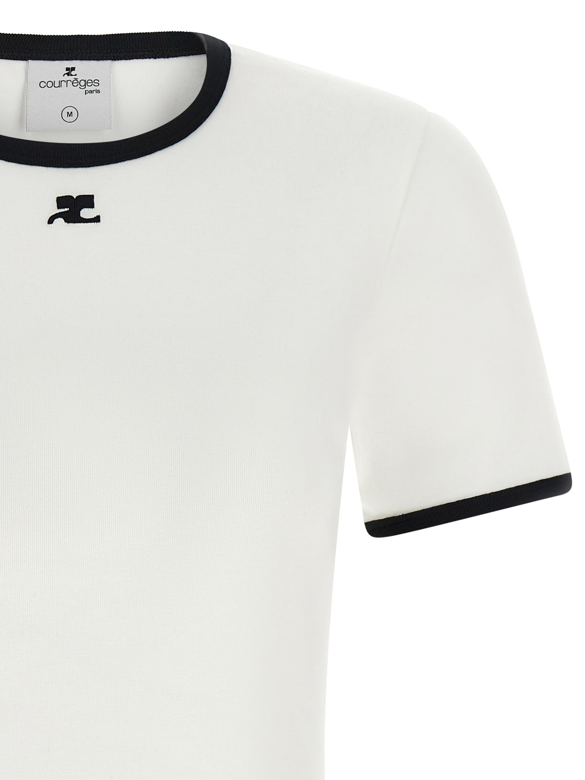Courreges Women 'Signature Contrast' T-Shirt