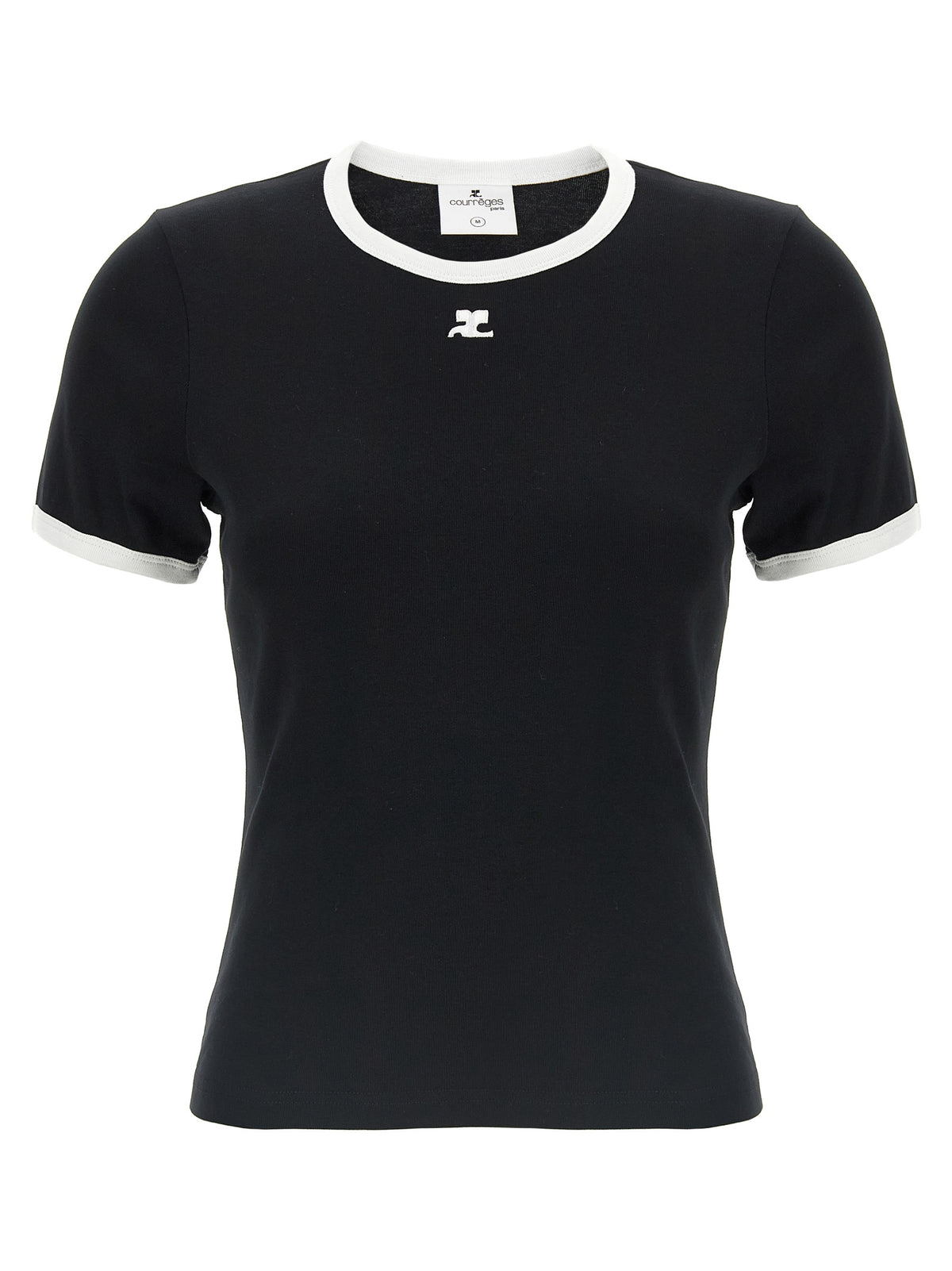 COURREGES Courreges Women 'Signature Contrast' T-Shirt
