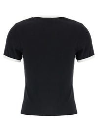 COURREGES Courreges Women 'Signature Contrast' T-Shirt