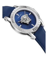 Versace Mens Stainless Steel 43mm Strap Fashion Watch