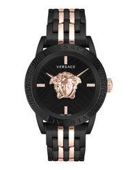 Versace Mens 43mm Strap Fashion Watch