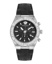 Versace Mens V-Sporty Greca 46mm Strap Fashion Watch
