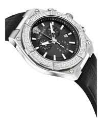 Versace Mens V-Sporty Greca 46mm Strap Fashion Watch