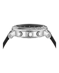 Versace Versace Mens  Stainless Steel 45mm Strap Fashion Watch