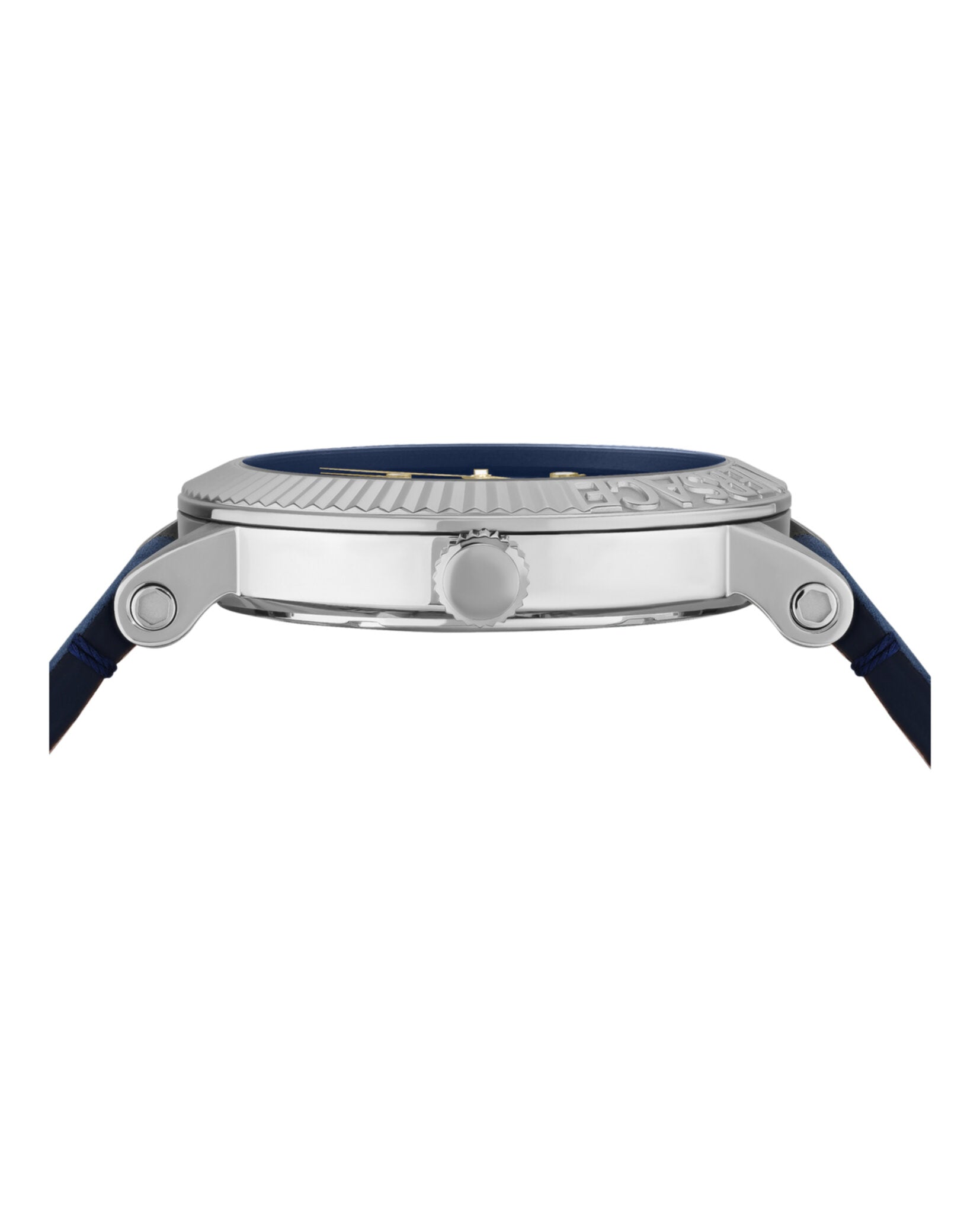 Versace Mens V-Classic 42mm Strap Fashion Watch