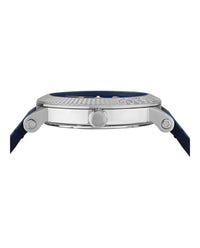 Versace Mens V-Classic 42mm Strap Fashion Watch