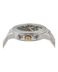 Versace Versace Mens  Stainless Steel 44mm Bracelet Fashion Watch
