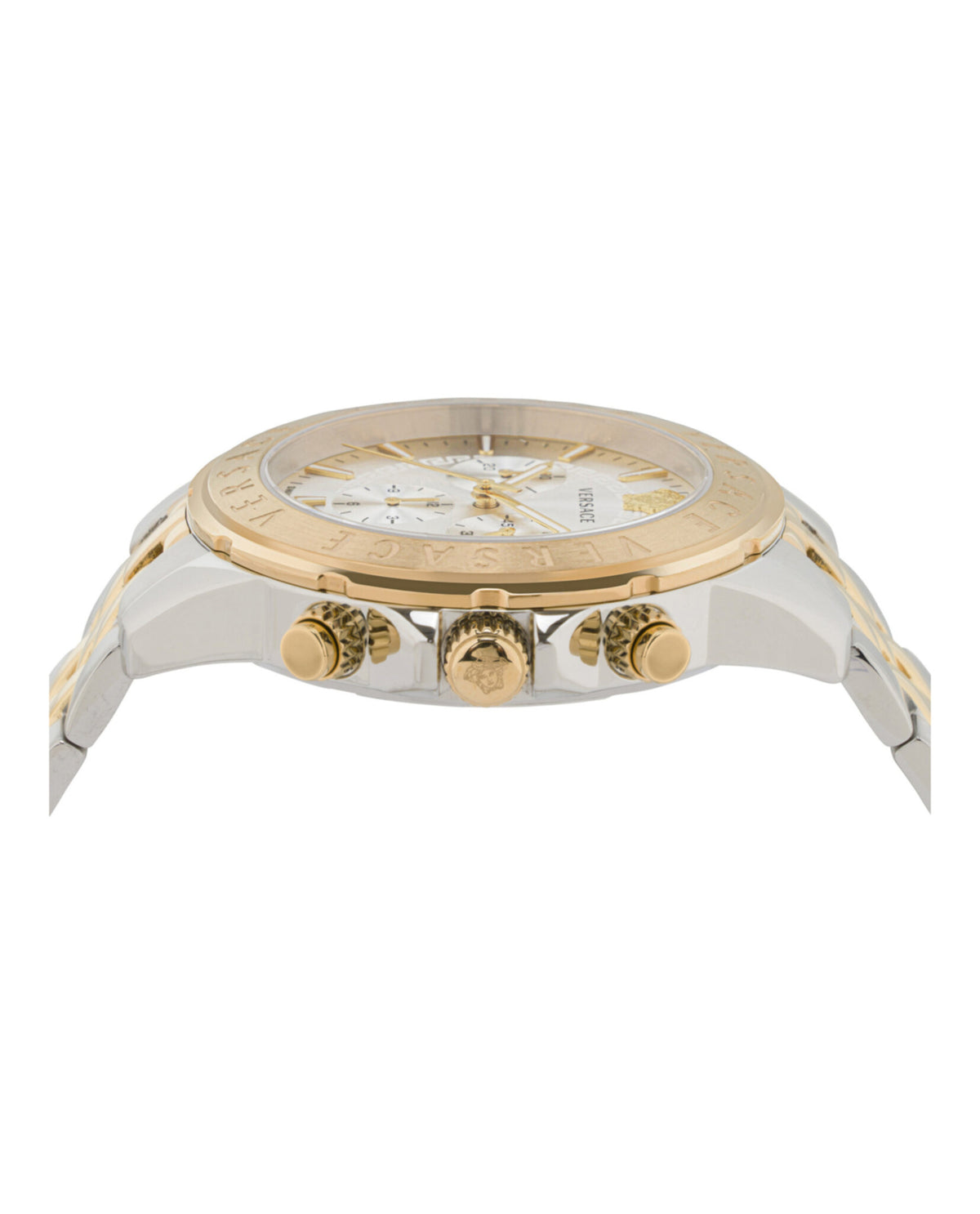 Versace Mens TT IPYG/SS 44mm Bracelet Fashion Watch