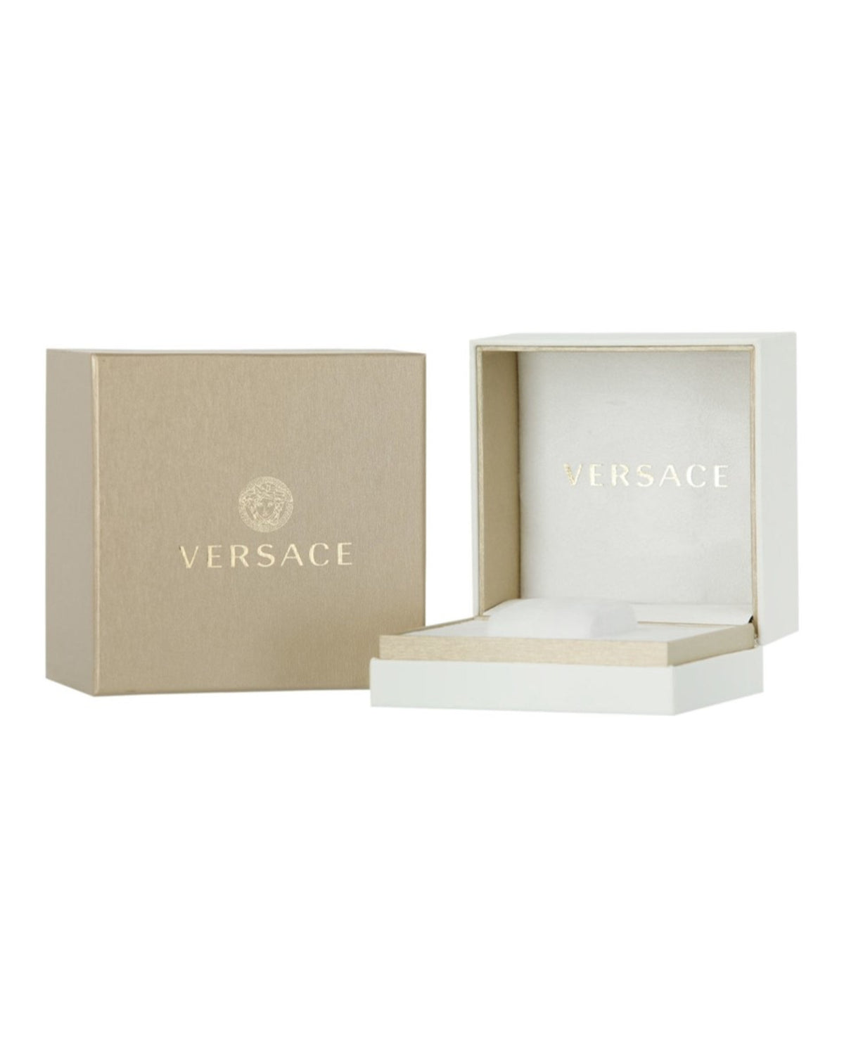 Versace Mens Stainless Steel/IP Yellow Gold 41mm Bracelet Fashion Watch