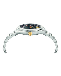 Versace Mens Stainless Steel/IP Yellow Gold 42mm Bracelet Fashion Watch