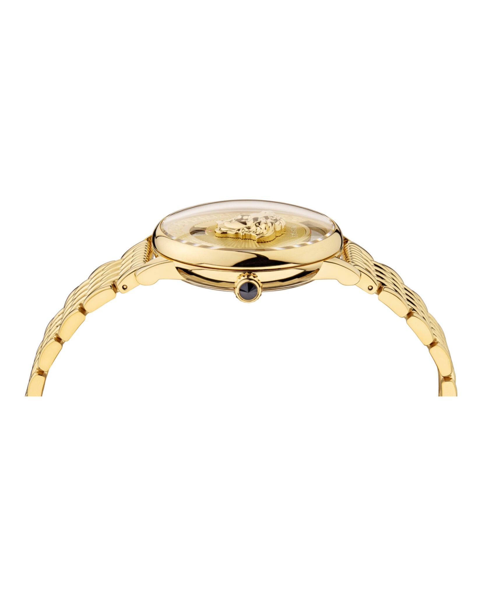 Versace Versace Womens  IP Yellow Gold 38mm Bracelet Fashion Watch