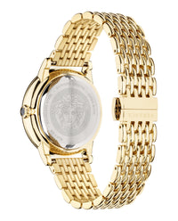 Versace Versace Womens  IP Yellow Gold 38mm Bracelet Fashion Watch