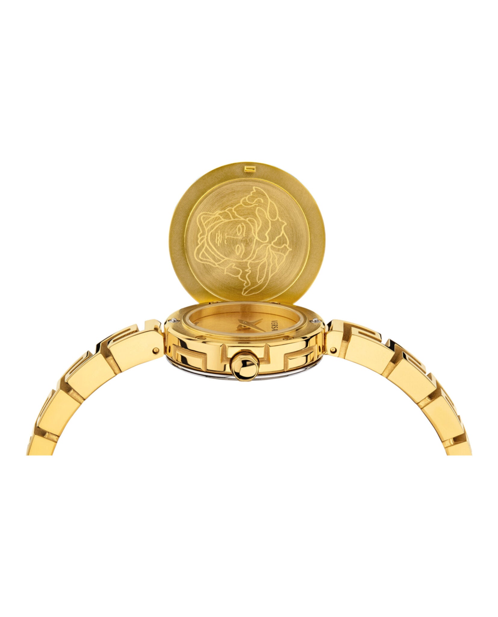 Versace Womens Medusa Secret 25mm Bracelet Fashion Watch