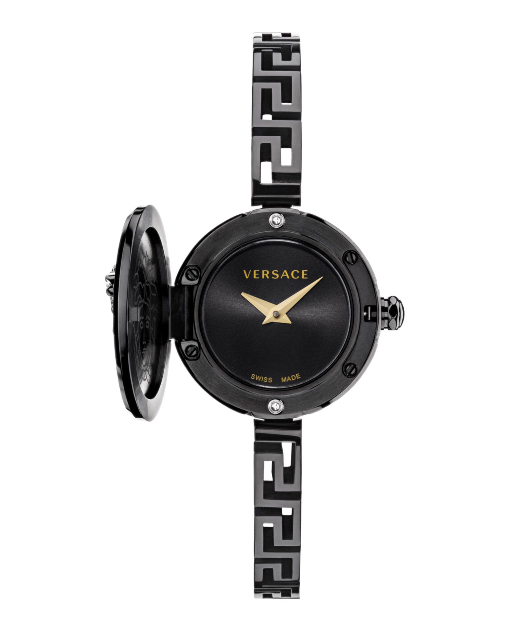 Versace Womens Medusa Secret 25mm Bracelet Fashion Watch
