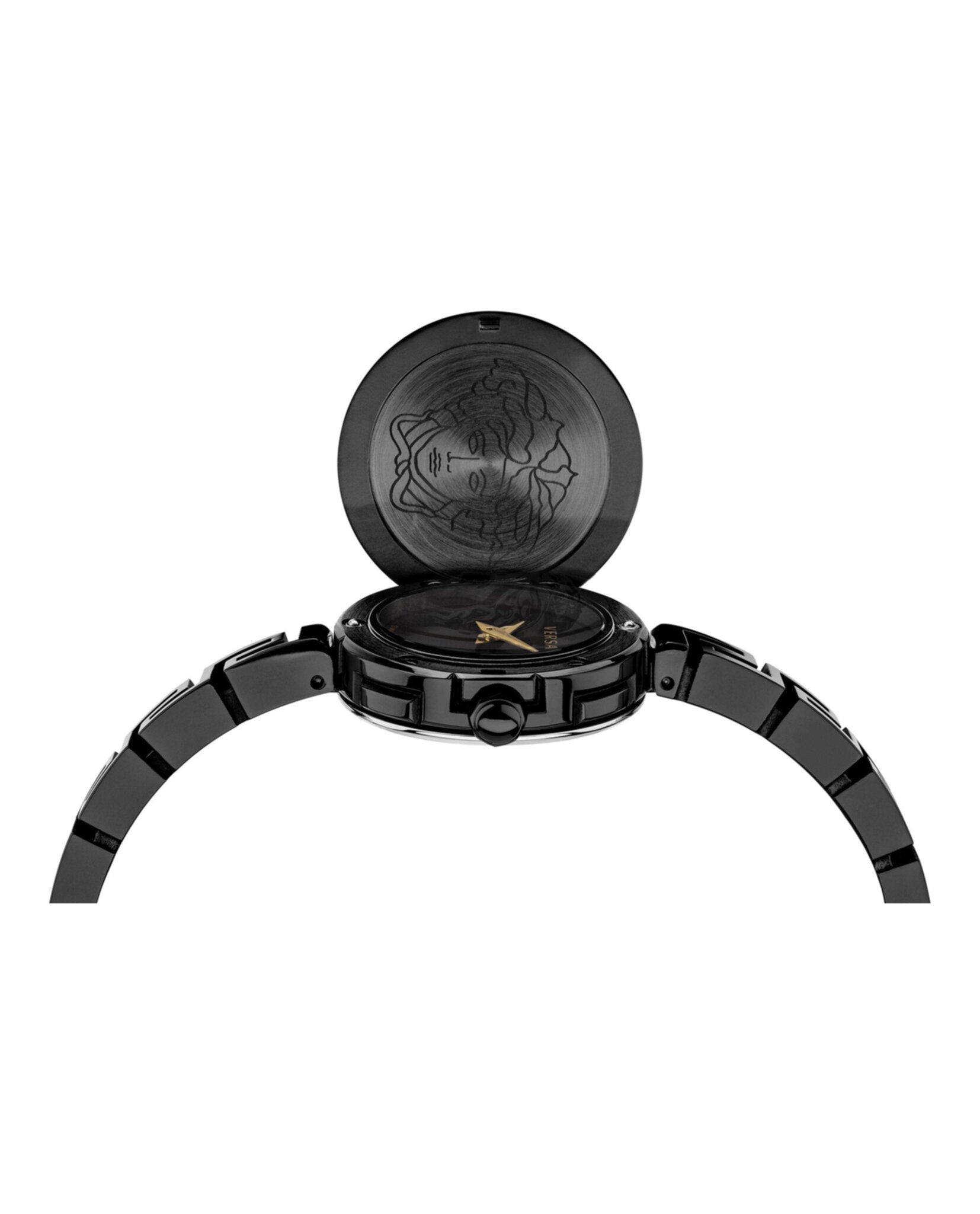 Versace Womens Medusa Secret 25mm Bracelet Fashion Watch