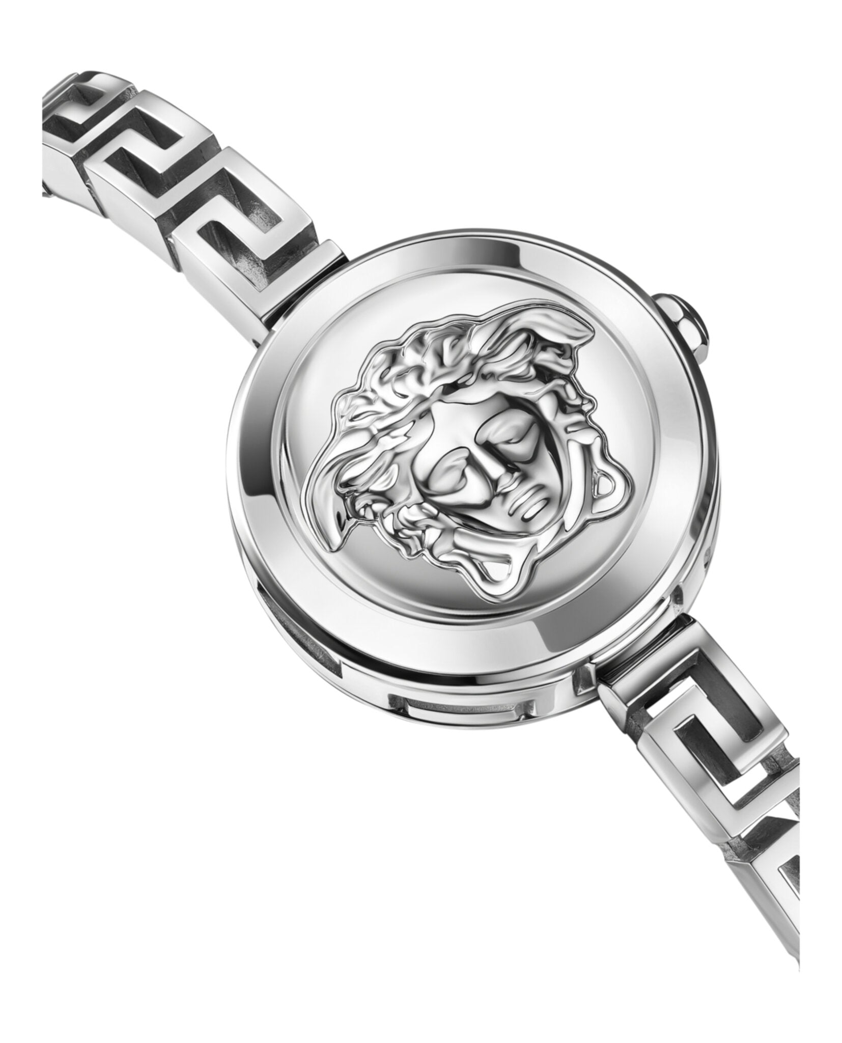 Versace Womens Stainless Steel 25mm Bracelet Fashion Watch