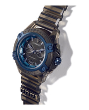 Versace Mens Icon Active IP Black 44mm Strap Fashion Watch