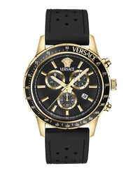 Versace Mens 44mm Strap Fashion Watch