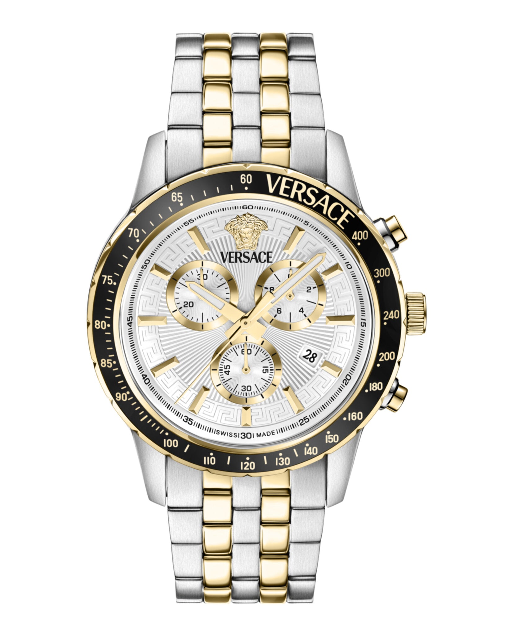 Versace Mens 44mm Strap Fashion Watch