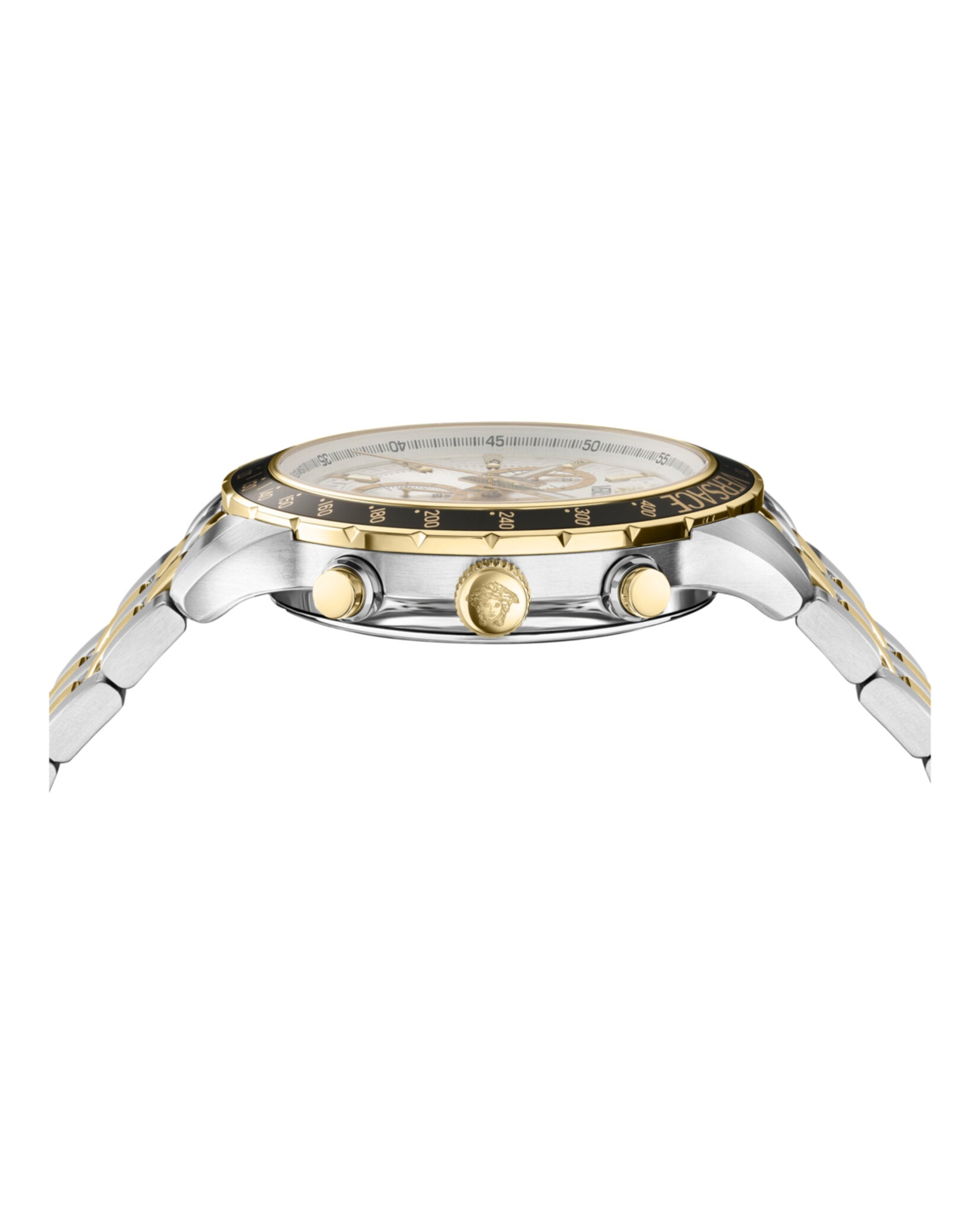 Versace Mens 44mm Strap Fashion Watch