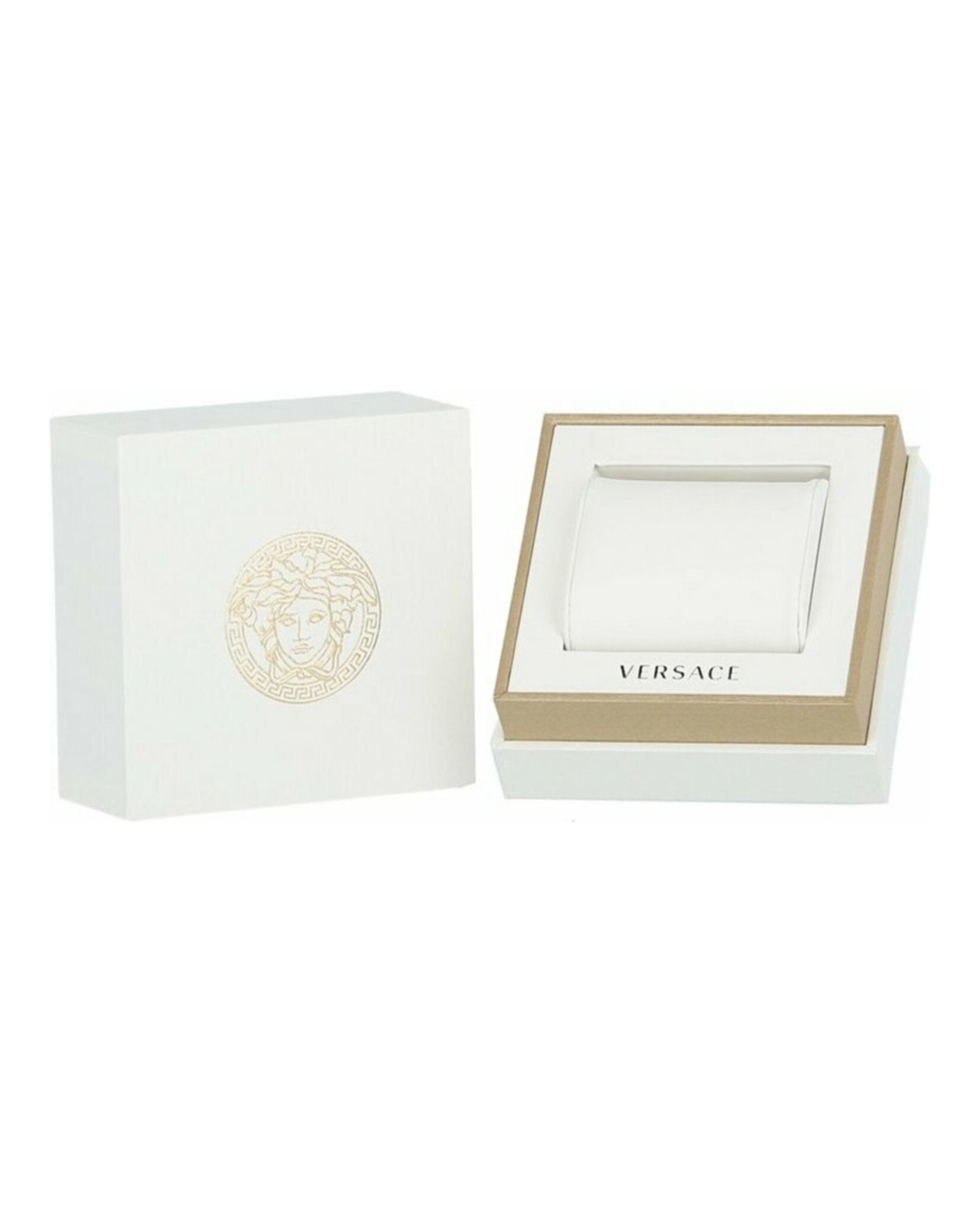 Versace Mens Mystique Chrono Stainless Steel 46mm Bracelet Fashion Watch