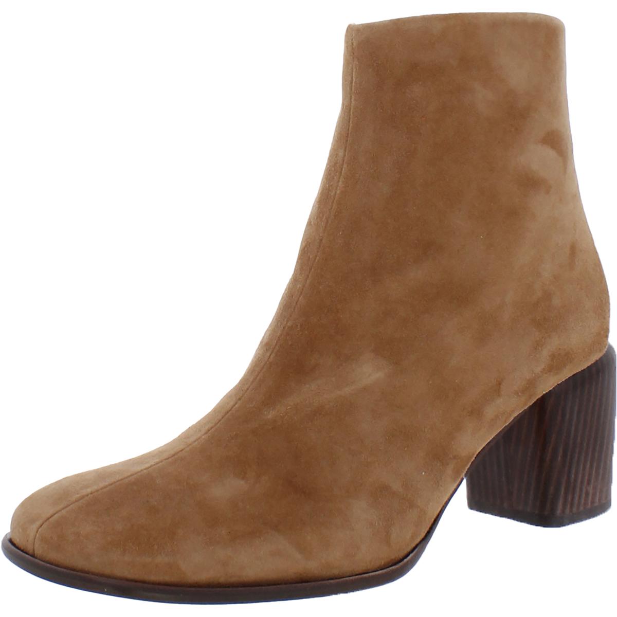 Maggie Womens Zipper Square Toe Ankle Boots