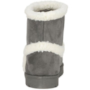 OMP Womens Faux Fur Pull On Ankle Boots