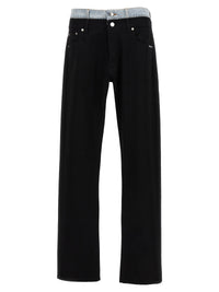 Vtmnts Men Double Waist Jeans