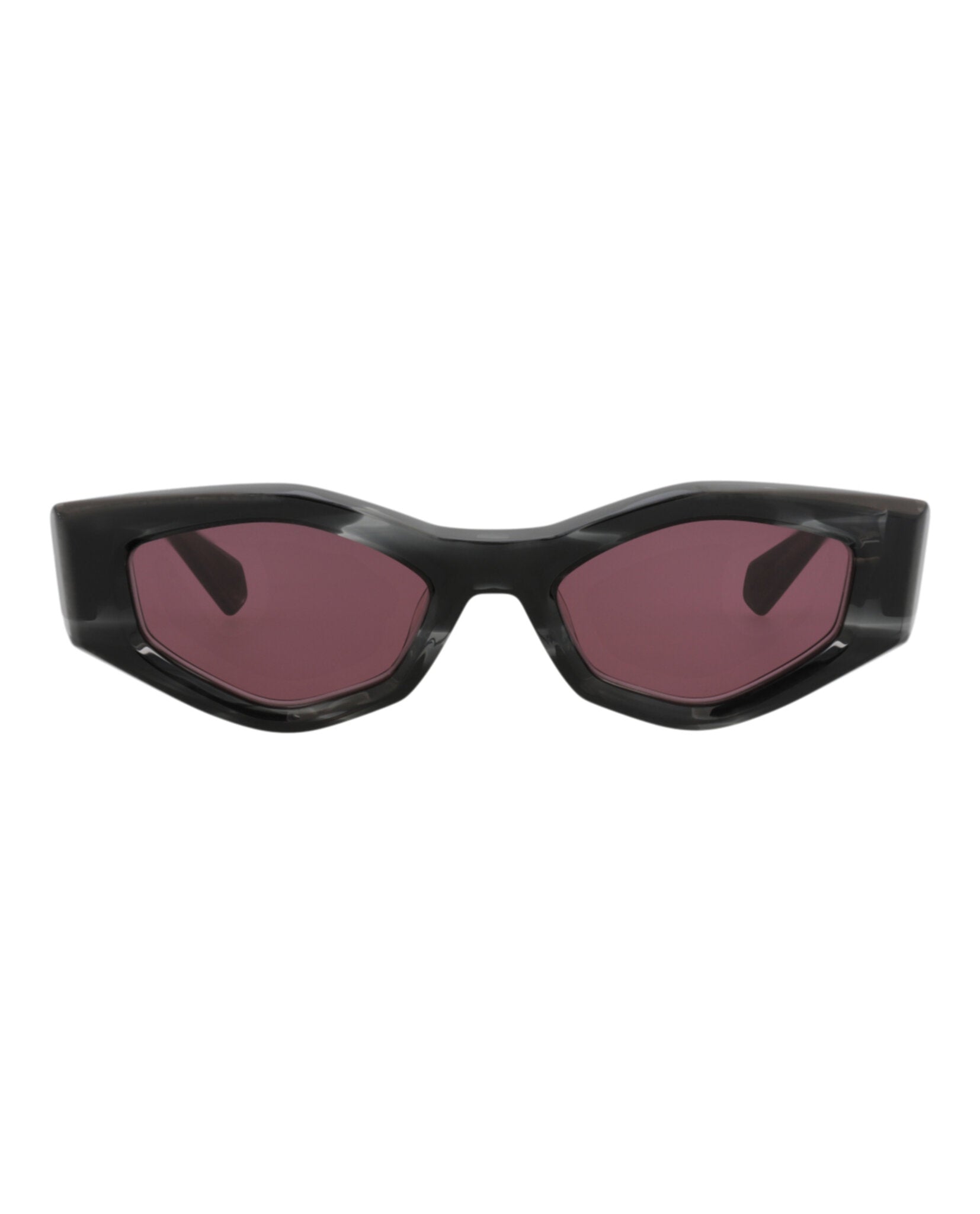 Valentino Unisex Cat Eye Black-Black-Bordeaux Fashion Designer Eyewear