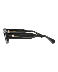 Valentino Unisex Cat Eye Black-Black-Bordeaux Fashion Designer Eyewear