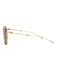 Valentino Womens Cat Eye Havana Gold Brown Fashion Designer Eyewear