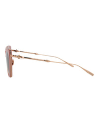Valentino Womens Cat Eye Pink-Gold-Brown Fashion Designer Eyewear