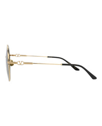 Valentino Unisex Round/Oval Gold Gold Green Fashion Designer Eyewear