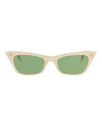Valentino Womens Cat Eye Pearl Pearl Green Fashion Designer Eyewear