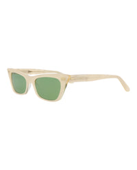 Valentino Womens Cat Eye Pearl Pearl Green Fashion Designer Eyewear