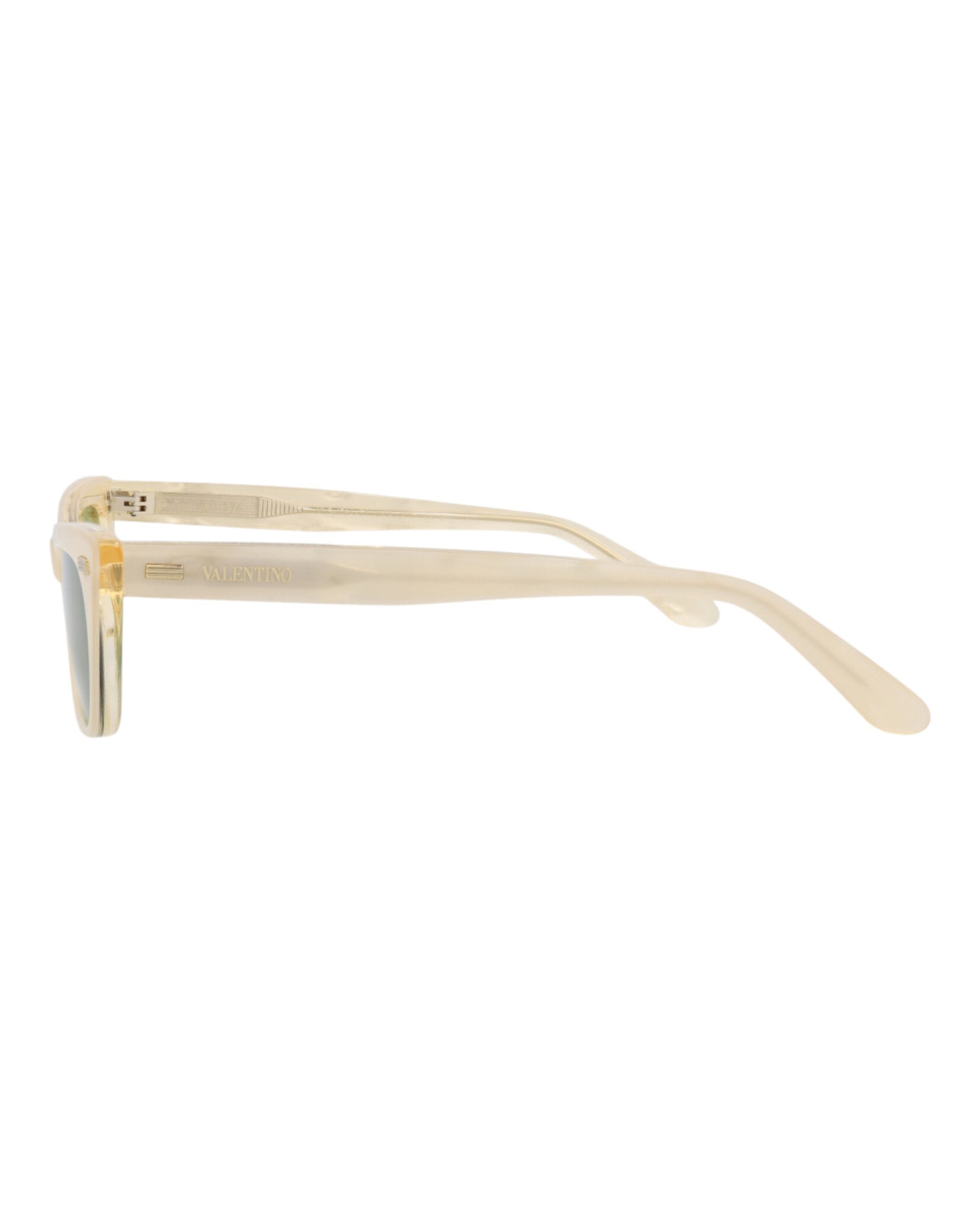 Valentino Womens Cat Eye Pearl Pearl Green Fashion Designer Eyewear